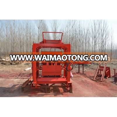 Qtj4-40small Stationary Concrete Cement Block Making Machine on Africa India