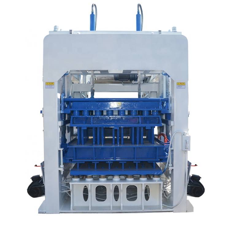 Qt12-15 Hollow Block Paving Block Solid Brick Block Making Machine In Egypt